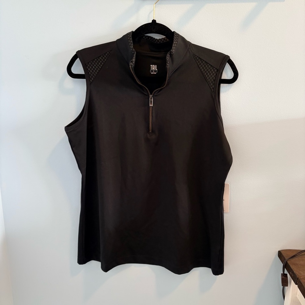 Tail Activewear Women's Black Sleeveless Top